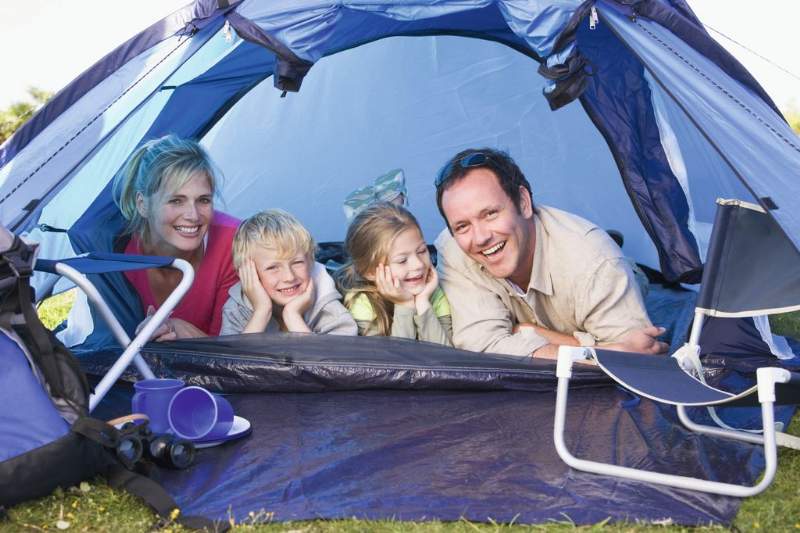 vacanza in tenda